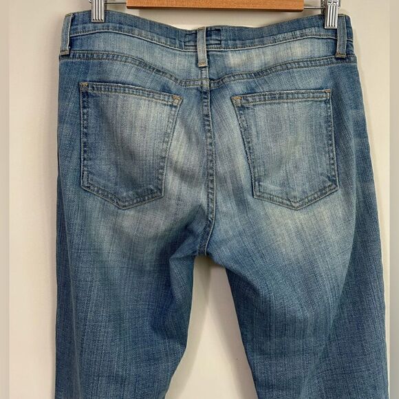 Current/Elliott The Ankle Skinny Driftwood Destroy Jeans - Picture 5 of 9